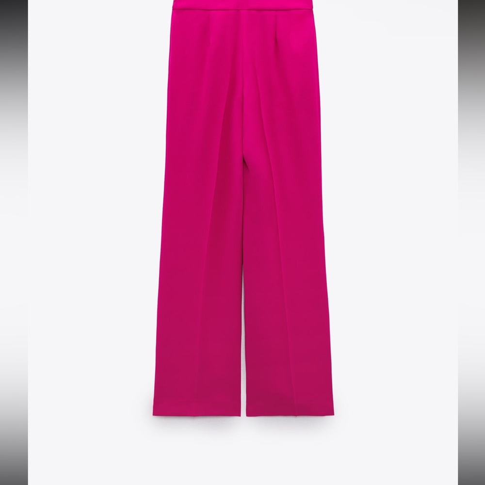 ✨✨NEVER WORN✨✨ PINK FLOWY PANTS ✨✨ ZARA